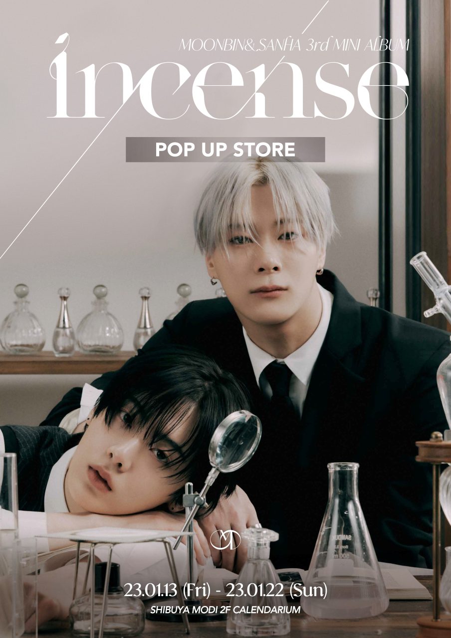 ASTRO】MOONBIN&SANHA (ASTRO)3rd Mini Album [INCENSE] POP UP STORE